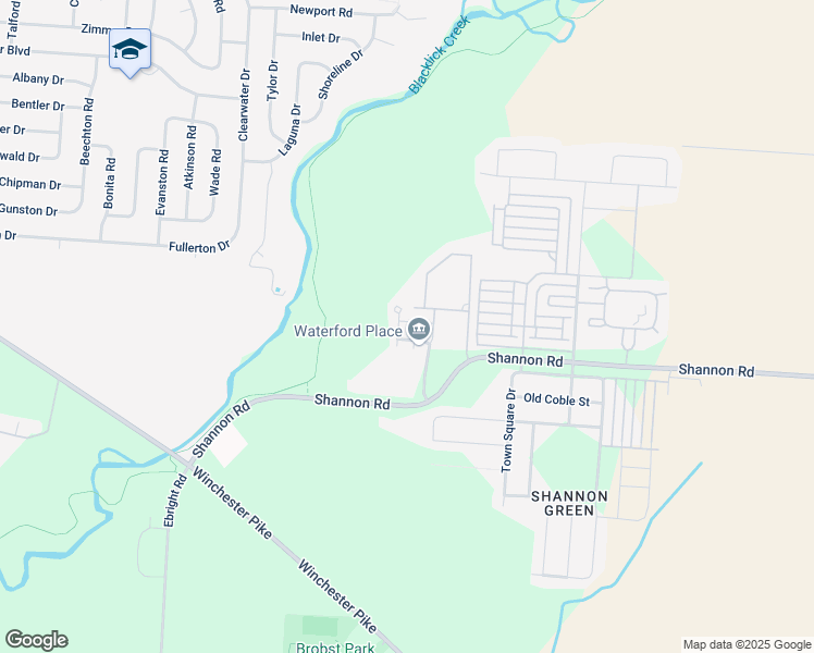 map of restaurants, bars, coffee shops, grocery stores, and more near 5296 Duskywing Drive in Canal Winchester