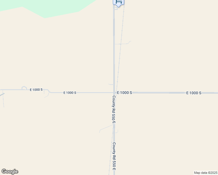 map of restaurants, bars, coffee shops, grocery stores, and more near 10043 County Road 550 East in Ladoga