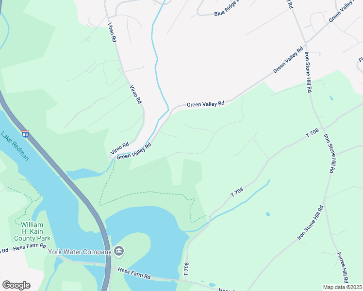map of restaurants, bars, coffee shops, grocery stores, and more near 2885 Deer Chase Lane in York