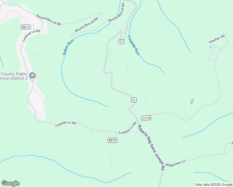 map of restaurants, bars, coffee shops, grocery stores, and more near 392 Roberts Ridge Rd in Moundsville
