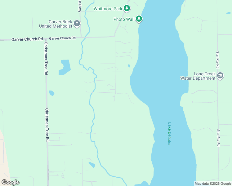 map of restaurants, bars, coffee shops, grocery stores, and more near 3826 Graces Lane in Decatur