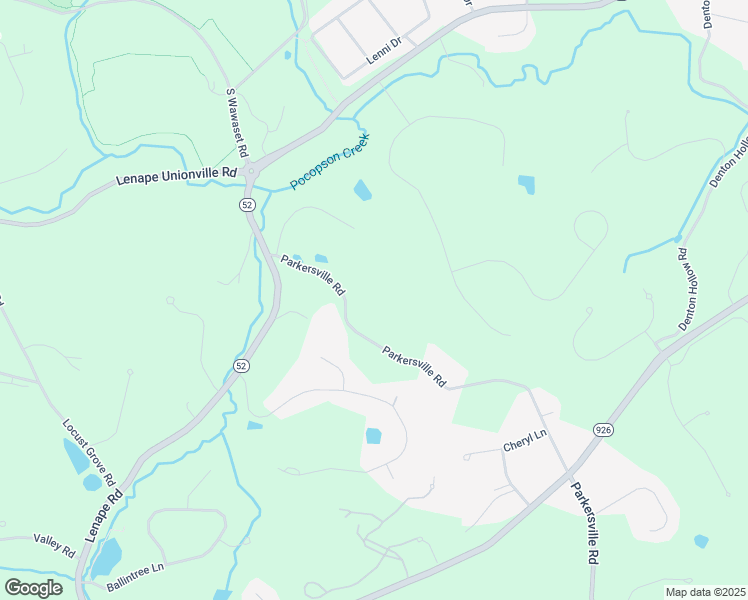 map of restaurants, bars, coffee shops, grocery stores, and more near 935 Parkersville Road in West Chester