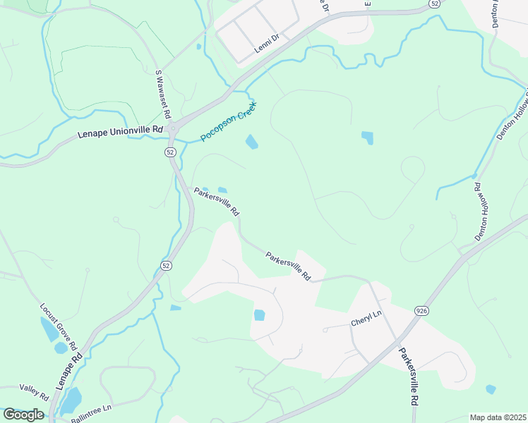 map of restaurants, bars, coffee shops, grocery stores, and more near 935 Parkersville Road in West Chester