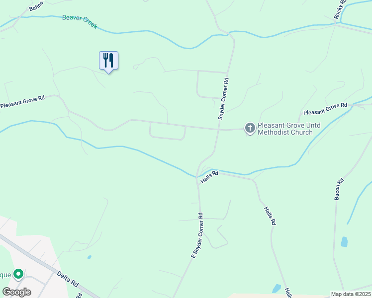 map of restaurants, bars, coffee shops, grocery stores, and more near 116 Morningside Drive in Red Lion