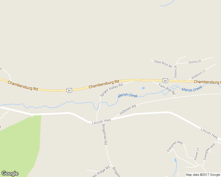 map of restaurants, bars, coffee shops, grocery stores, and more near 60 Spigot Valley Road in Biglerville