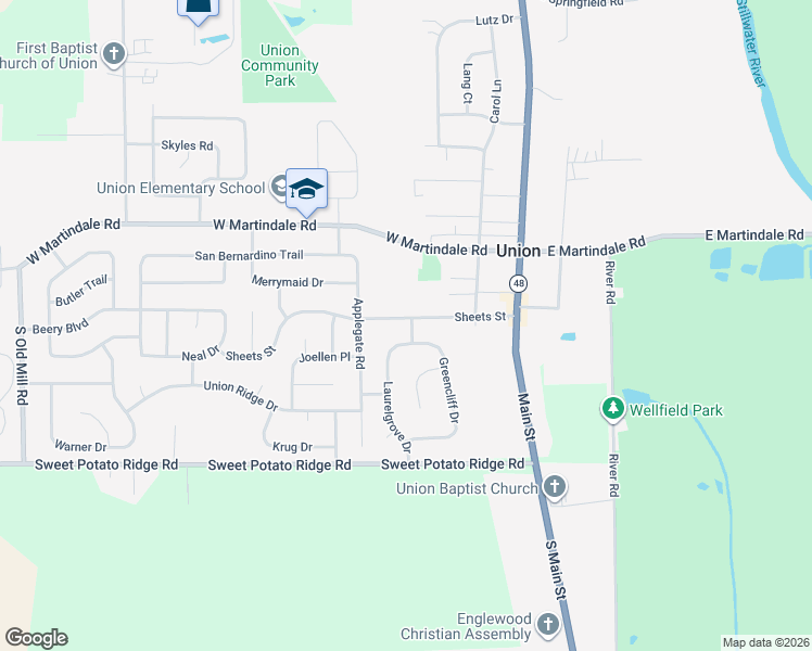 map of restaurants, bars, coffee shops, grocery stores, and more near 300 Edgemoor Place in Englewood