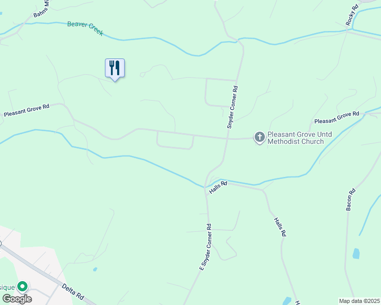 map of restaurants, bars, coffee shops, grocery stores, and more near 116 Morningside Drive in Red Lion