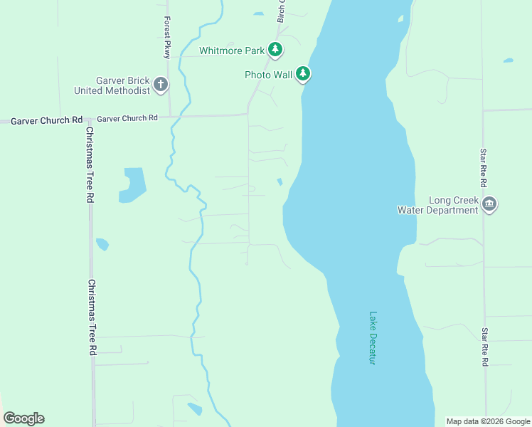 map of restaurants, bars, coffee shops, grocery stores, and more near 3826-3894 Graces Lane in Decatur