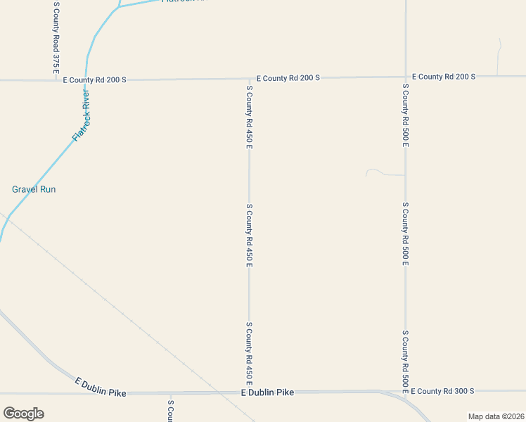 map of restaurants, bars, coffee shops, grocery stores, and more near 2450 South County Road 450 East in New Castle