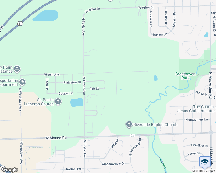 map of restaurants, bars, coffee shops, grocery stores, and more near 1-4149 Starlight Avenue in Decatur