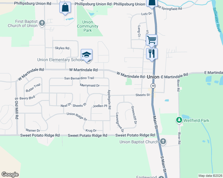 map of restaurants, bars, coffee shops, grocery stores, and more near 208 Applegate Road in Englewood