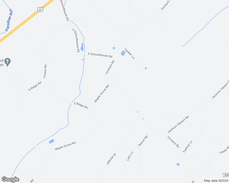 map of restaurants, bars, coffee shops, grocery stores, and more near 8429 Orchard Road in Spring Grove