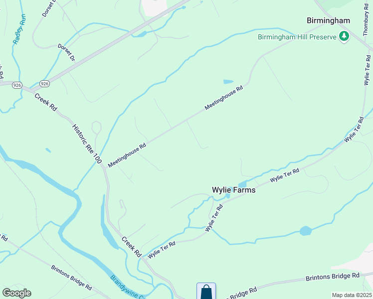 map of restaurants, bars, coffee shops, grocery stores, and more near 1120 Meetinghouse Road in West Chester