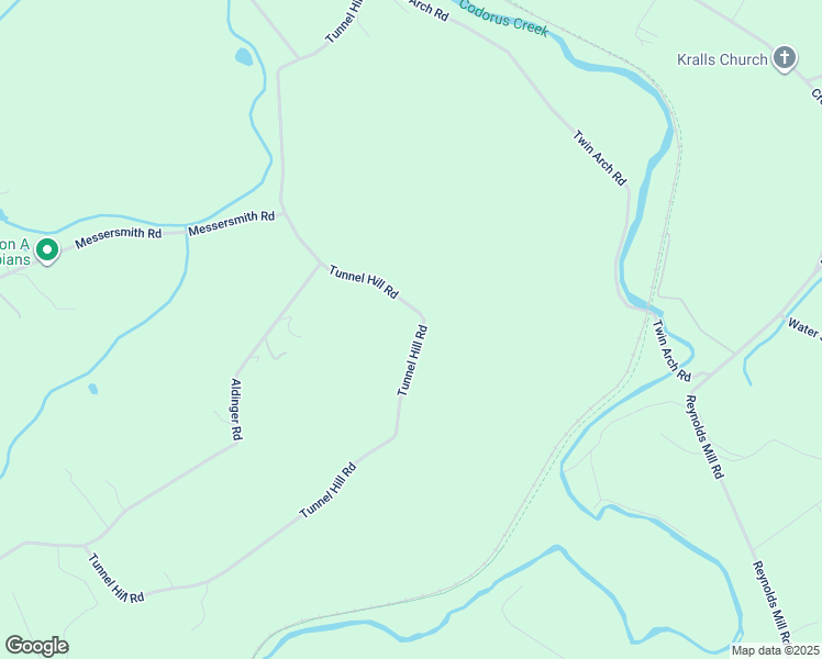 map of restaurants, bars, coffee shops, grocery stores, and more near 3417 Tunnel Hill Road in Seven Valleys