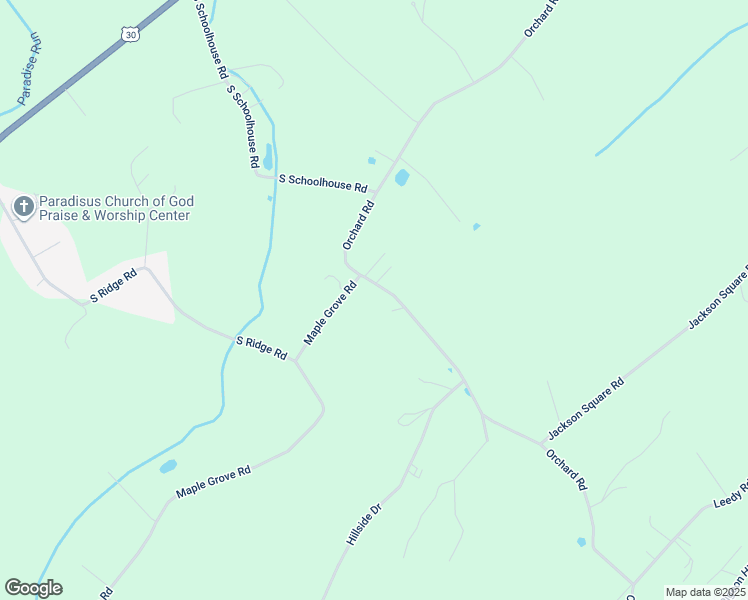 map of restaurants, bars, coffee shops, grocery stores, and more near 8429 Orchard Road in Spring Grove