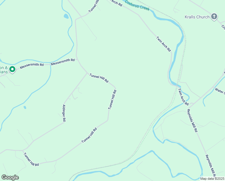 map of restaurants, bars, coffee shops, grocery stores, and more near 3417 Tunnel Hill Road in Seven Valleys