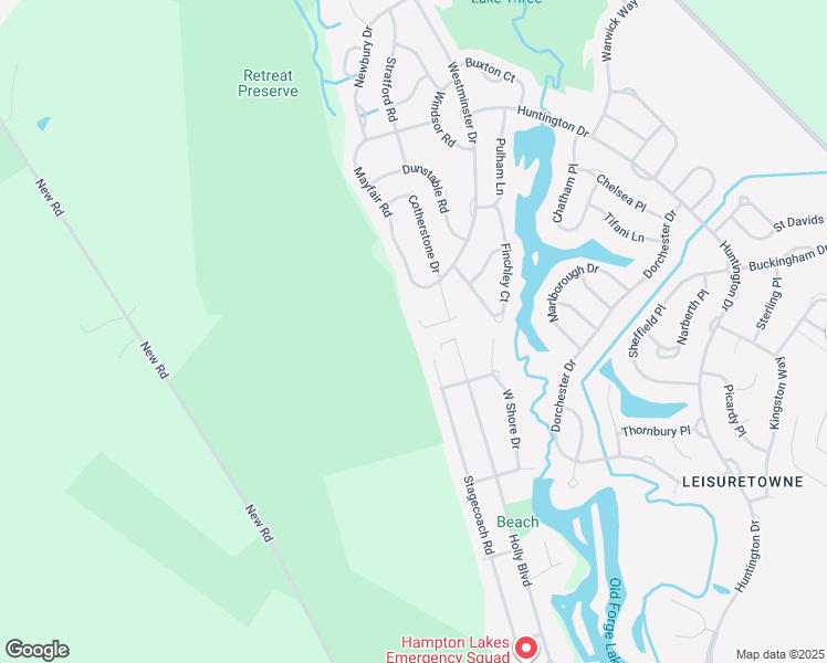 map of restaurants, bars, coffee shops, grocery stores, and more near 31 Dutchess Court in Southampton Township