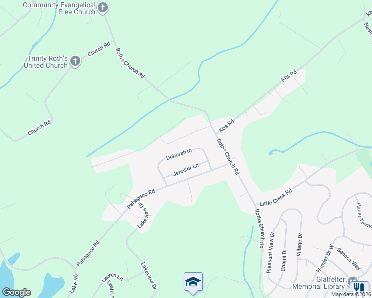 map of restaurants, bars, coffee shops, grocery stores, and more near 6096 Deborah Drive in Spring Grove