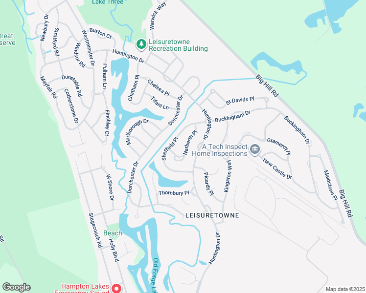 map of restaurants, bars, coffee shops, grocery stores, and more near 33 Narberth Place in Southampton Township