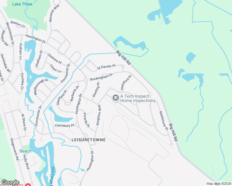 map of restaurants, bars, coffee shops, grocery stores, and more near 12 New Castle Drive in Southampton Township