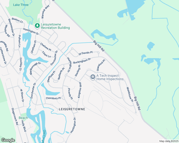map of restaurants, bars, coffee shops, grocery stores, and more near 38 Gramercy Place in Southampton Township
