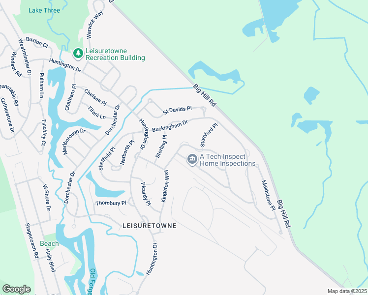map of restaurants, bars, coffee shops, grocery stores, and more near 38 Gramercy Place in Southampton Township