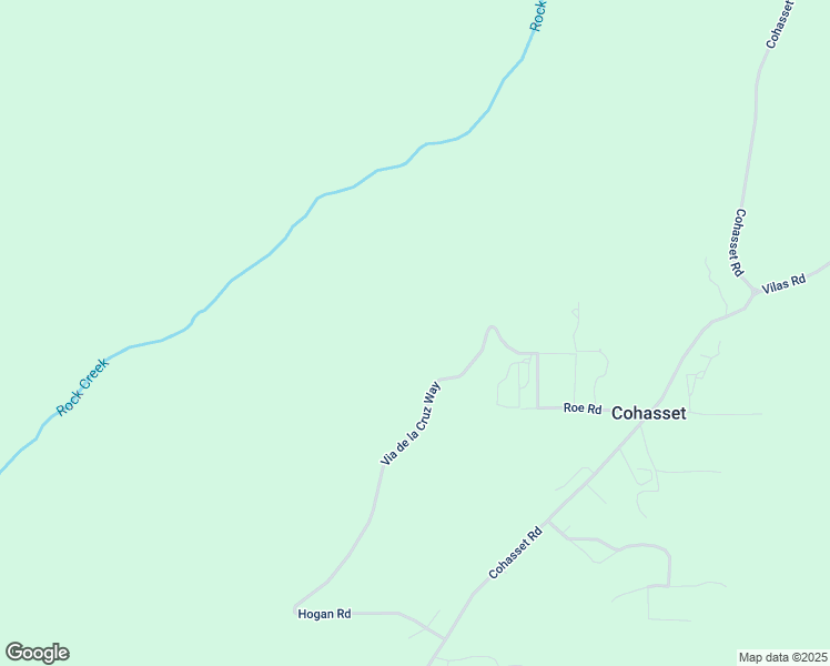 map of restaurants, bars, coffee shops, grocery stores, and more near 235 Via de la Cruz Way in Chico