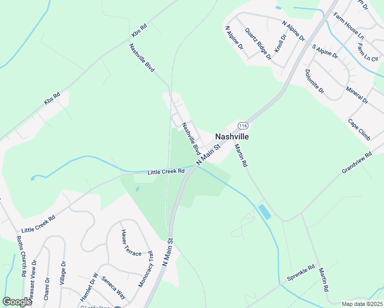 map of restaurants, bars, coffee shops, grocery stores, and more near 105 Nashville Boulevard in Spring Grove