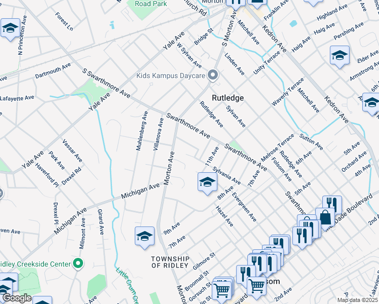 map of restaurants, bars, coffee shops, grocery stores, and more near 1208 Sylvania Avenue in Folsom