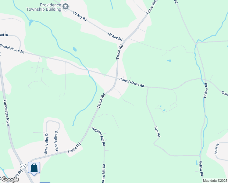 map of restaurants, bars, coffee shops, grocery stores, and more near 8 Rush Drive in New Providence