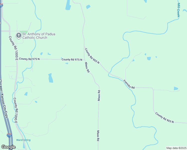 map of restaurants, bars, coffee shops, grocery stores, and more near 2629 Maas Road in Quincy