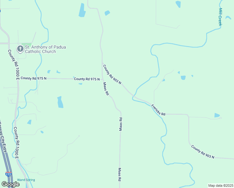 map of restaurants, bars, coffee shops, grocery stores, and more near 2629 Maas Road in Quincy
