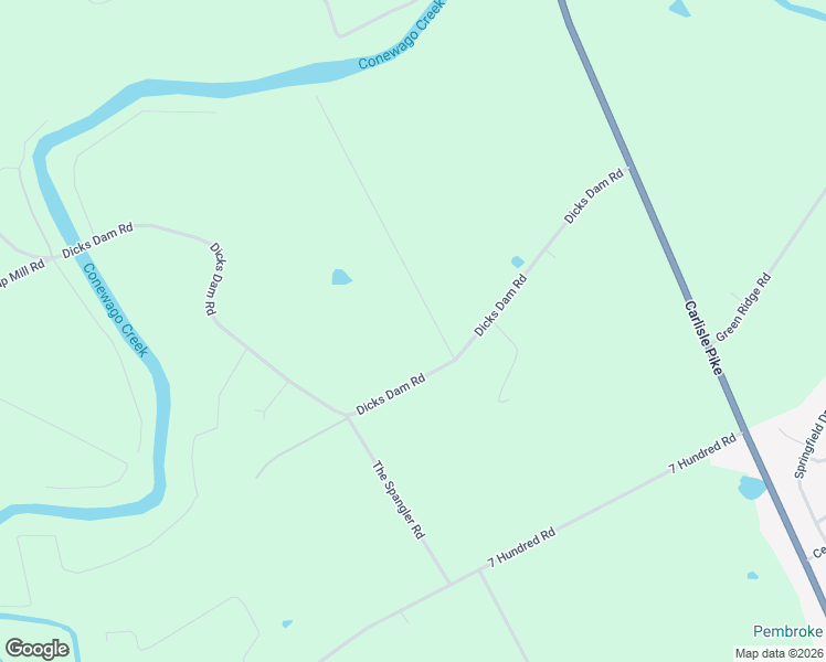 map of restaurants, bars, coffee shops, grocery stores, and more near 50 Waldheim Road in New Oxford