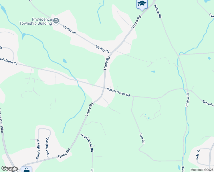 map of restaurants, bars, coffee shops, grocery stores, and more near 468 Truce Road in New Providence