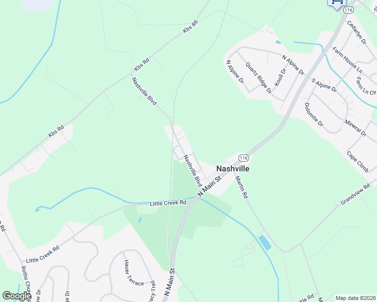 map of restaurants, bars, coffee shops, grocery stores, and more near 186 Nashville Boulevard in Spring Grove