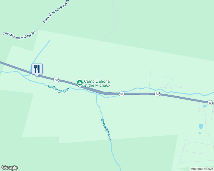 map of restaurants, bars, coffee shops, grocery stores, and more near 6539 Chambersburg Road in Fayetteville