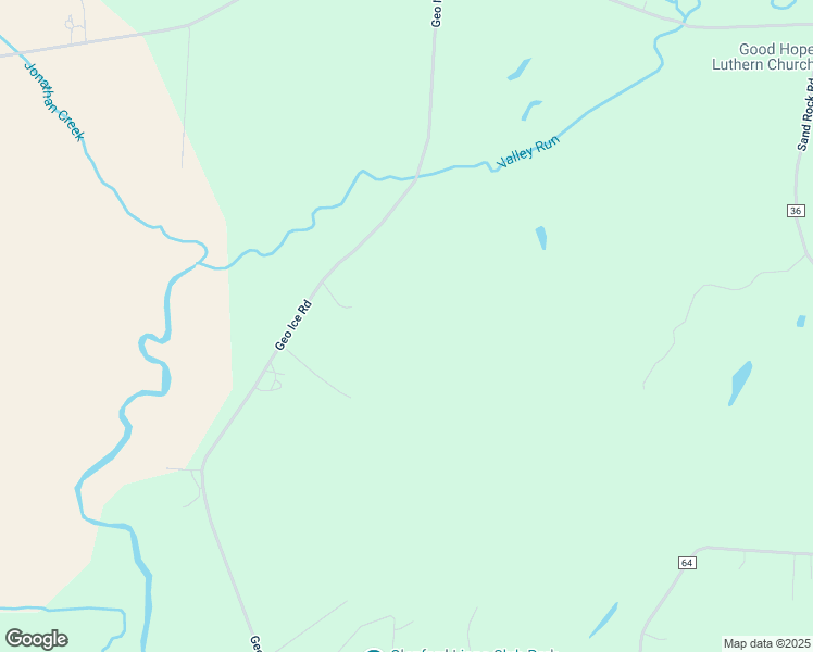 map of restaurants, bars, coffee shops, grocery stores, and more near in Glenford