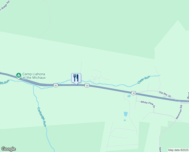 map of restaurants, bars, coffee shops, grocery stores, and more near 13 Stonebrook Drive in Fayetteville