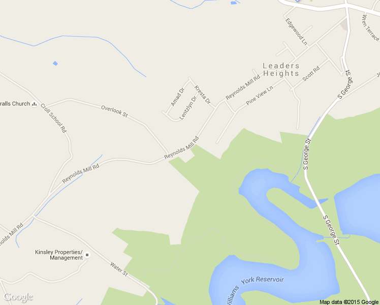 map of restaurants, bars, coffee shops, grocery stores, and more near 286 Reynolds Mill Road in York