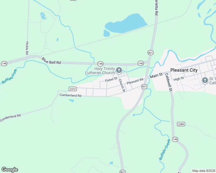 map of restaurants, bars, coffee shops, grocery stores, and more near 10153 Pleasant Road in Pleasant City