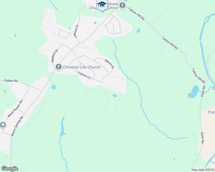 map of restaurants, bars, coffee shops, grocery stores, and more near 1770 Falcon Lane in Chambersburg