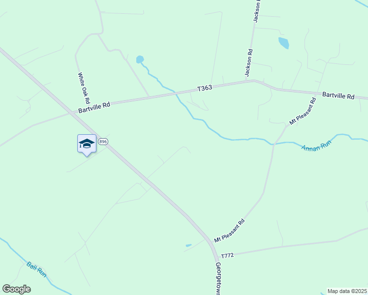 map of restaurants, bars, coffee shops, grocery stores, and more near 1651 Georgetown Road in Christiana