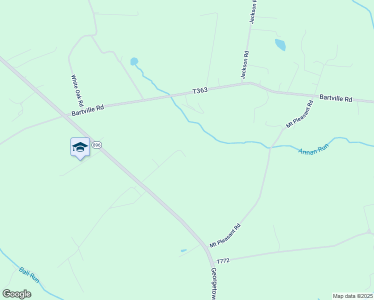 map of restaurants, bars, coffee shops, grocery stores, and more near 1651 Georgetown Road in Christiana