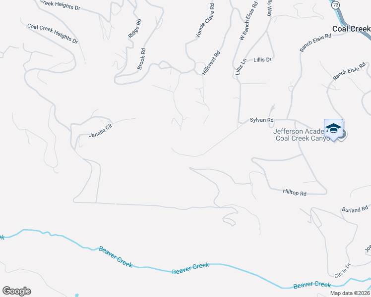 map of restaurants, bars, coffee shops, grocery stores, and more near 32307 Sylvan Road in Golden