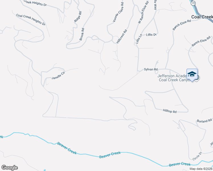 map of restaurants, bars, coffee shops, grocery stores, and more near 32227 Sylvan Road in Golden