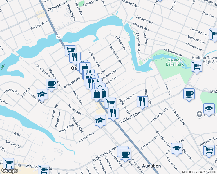 23 East Oakland Avenue, Haddon Township NJ Walk Score