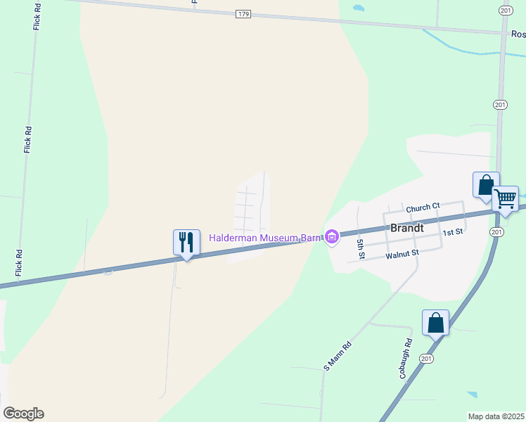 map of restaurants, bars, coffee shops, grocery stores, and more near 6254 U.S. 40 in Tipp City
