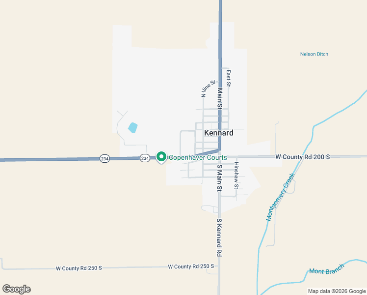 map of restaurants, bars, coffee shops, grocery stores, and more near 110 Sampson Street in Kennard