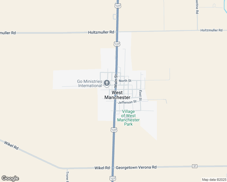 123 Main Street, West Manchester OH Walk Score