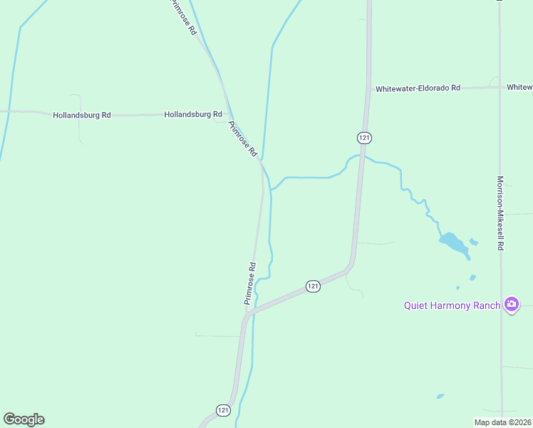 map of restaurants, bars, coffee shops, grocery stores, and more near 10406 Primrose Road in New Paris